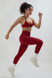 Brassière Impact - Rouge Bordeaux