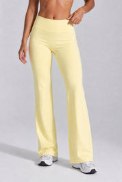 Legging Flare Move - Jaune Beurre
