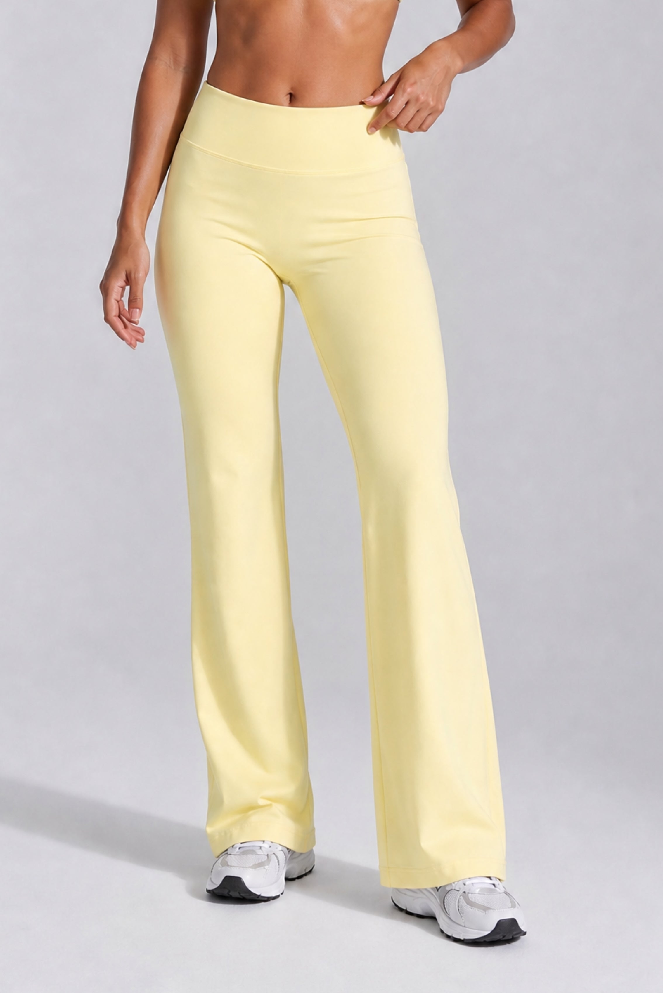 Legging Flare Move - Jaune Beurre