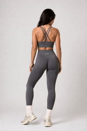 Legging Scrunch - Gris