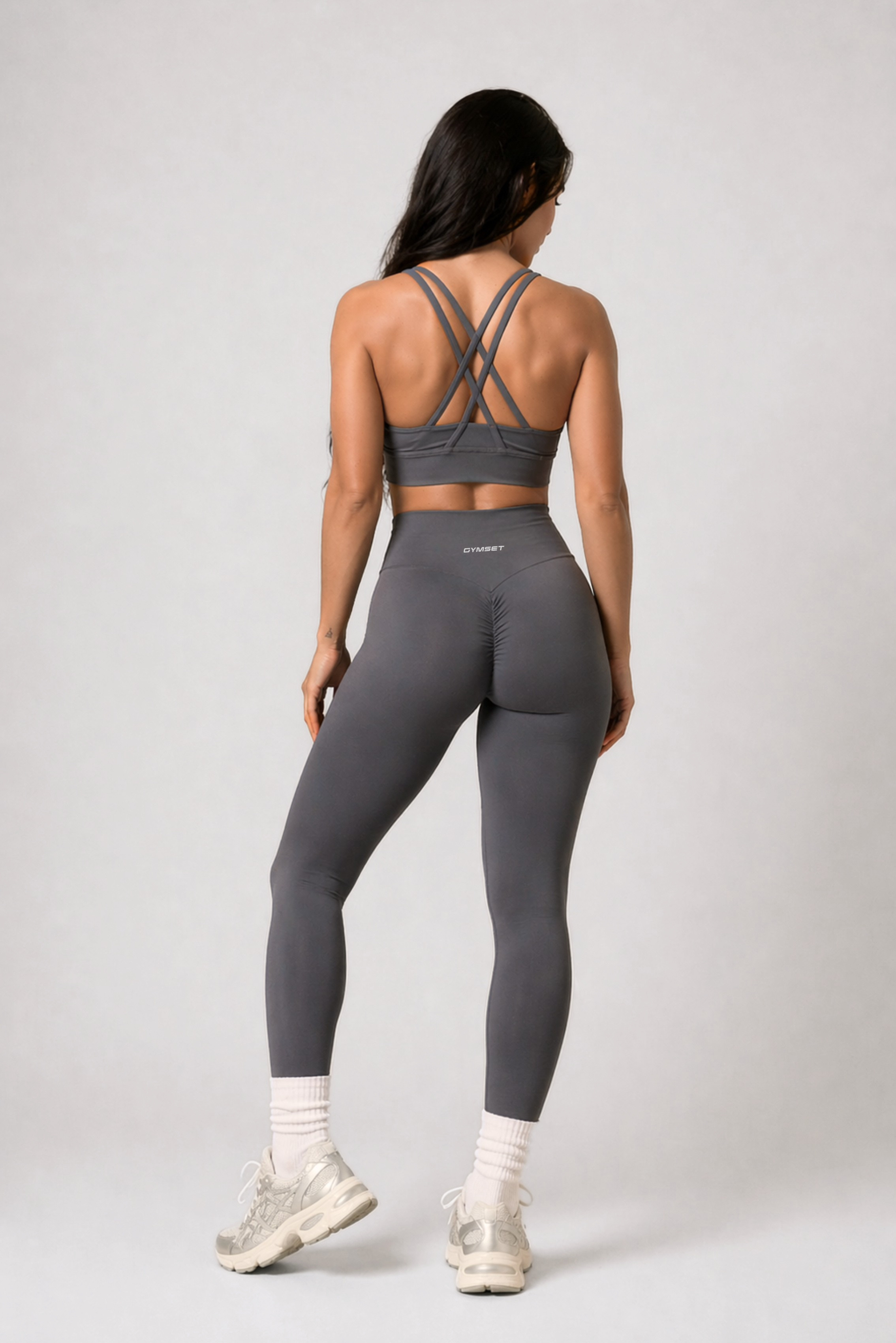 Legging Scrunch - Gris