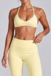 Brassière Move - Jaune Beurre