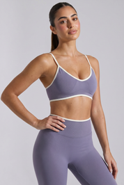 Brassière Line - Bleu Gris