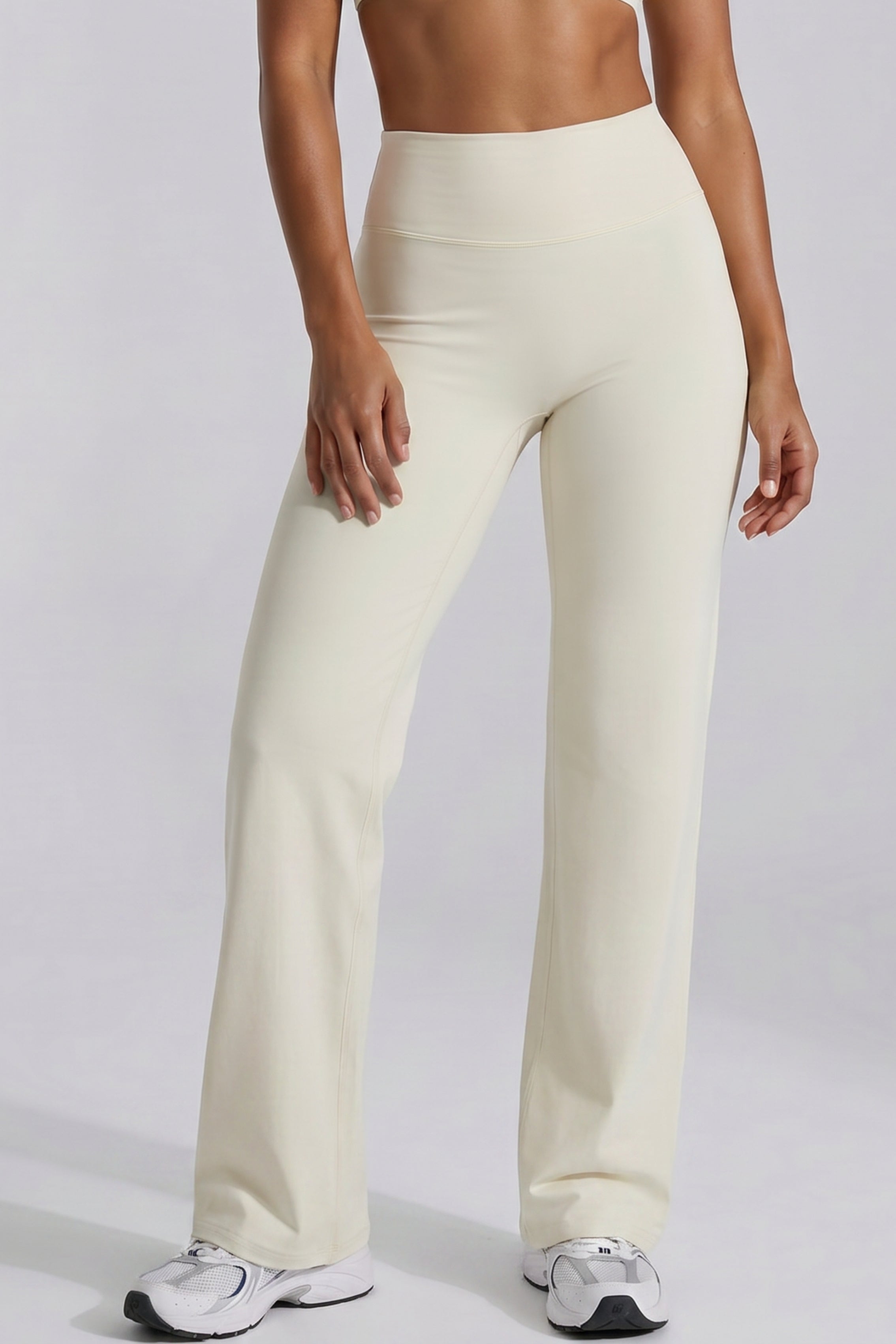 Legging Flare Move - Blanc Crème