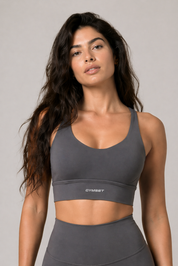Brassière Scrunch - Gris
