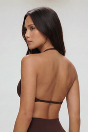Brassière Impact - Marron
