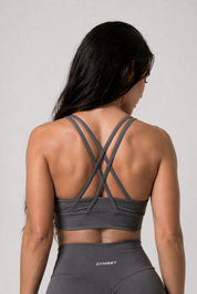 Brassière Scrunch - Gris
