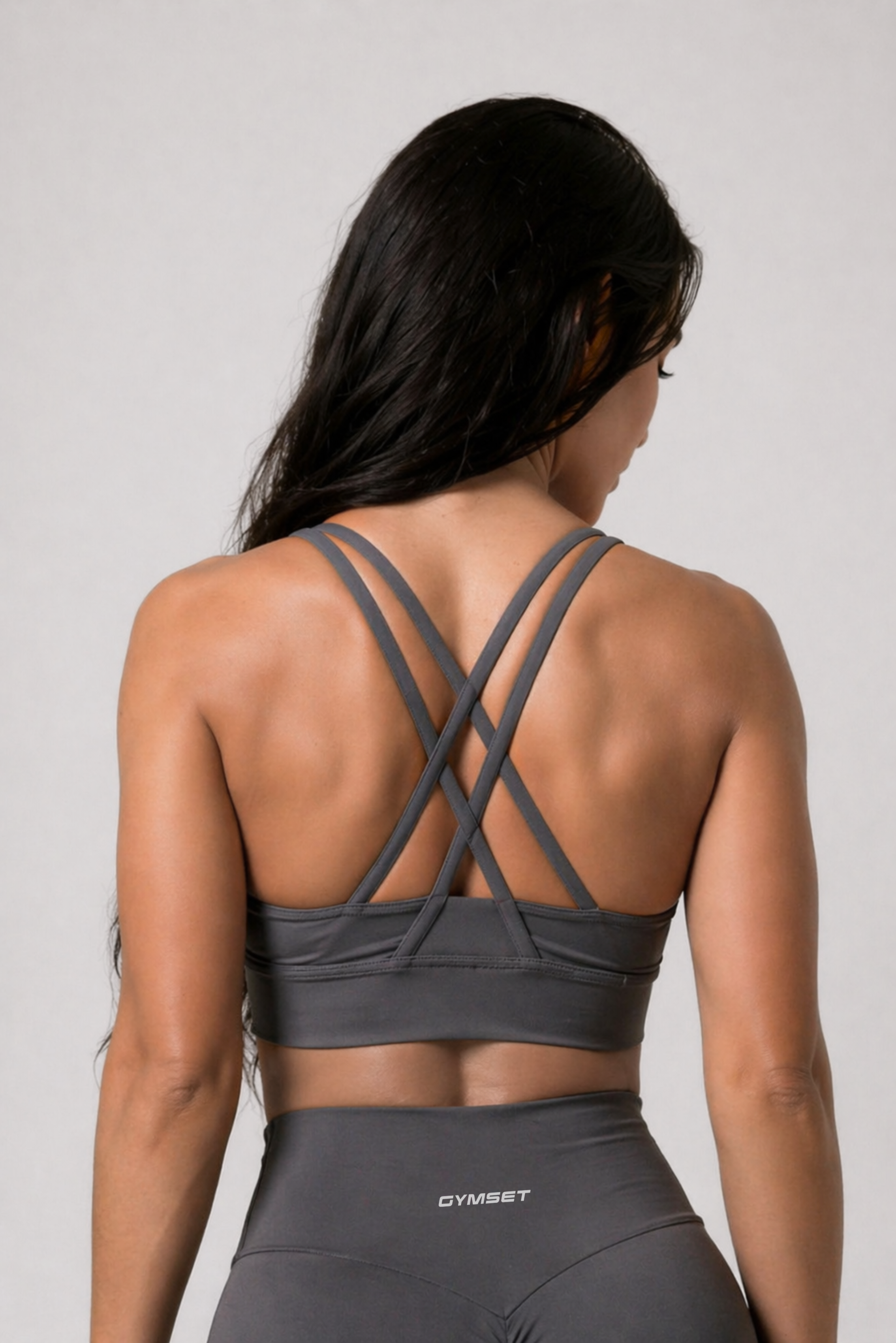 Brassière Scrunch - Gris