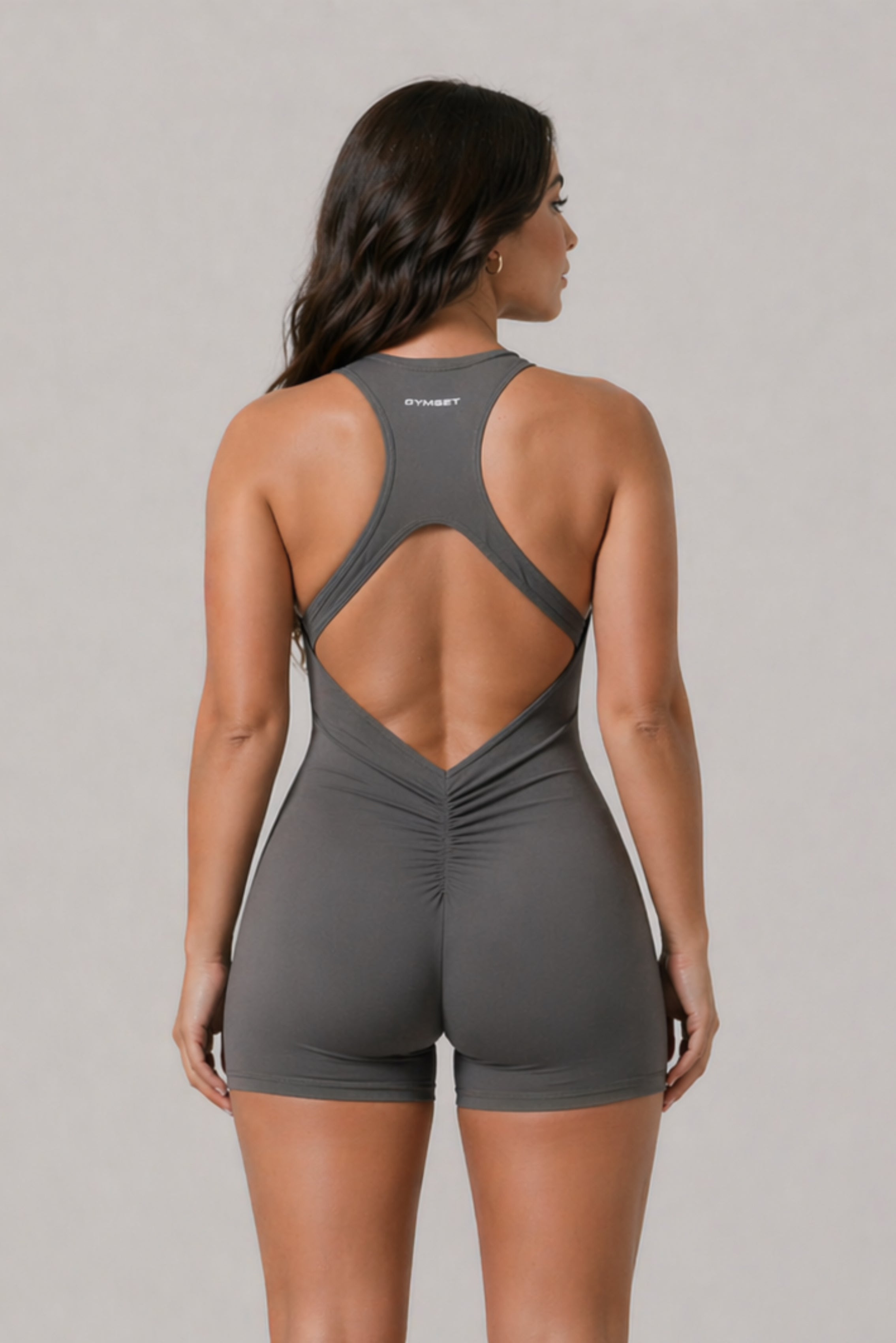 Combi Short Scrunch - Gris
