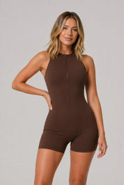 Combi Short Scrunch - Marron