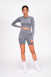 SHORT PUSH UP - GRIS FONCÉ