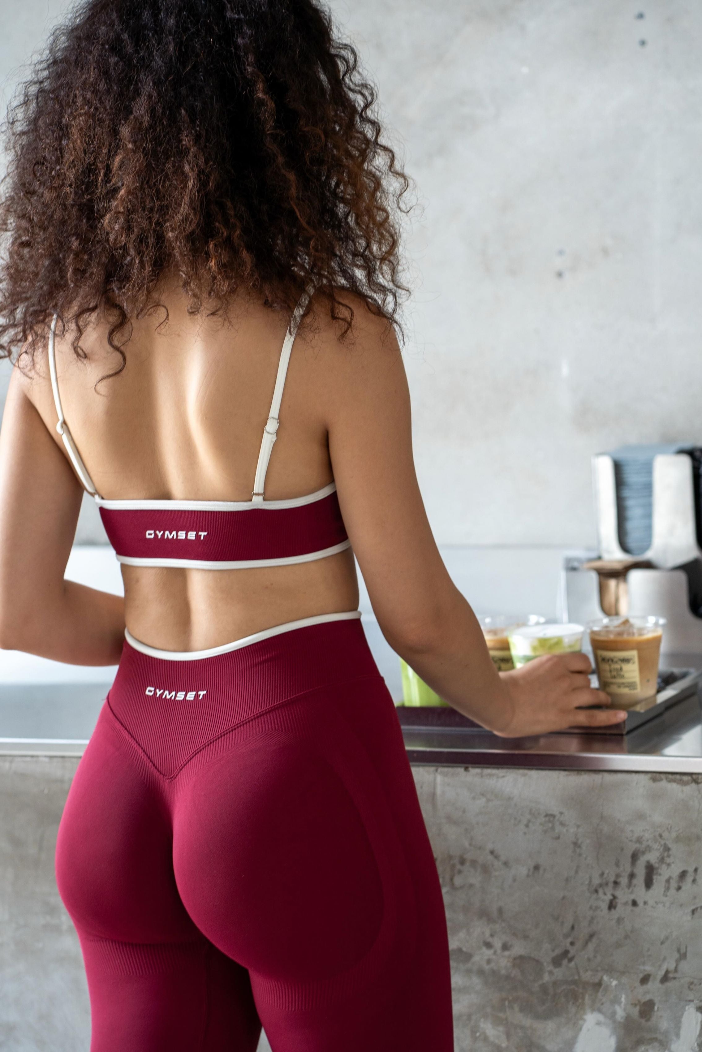 Legging Line - Bordeaux