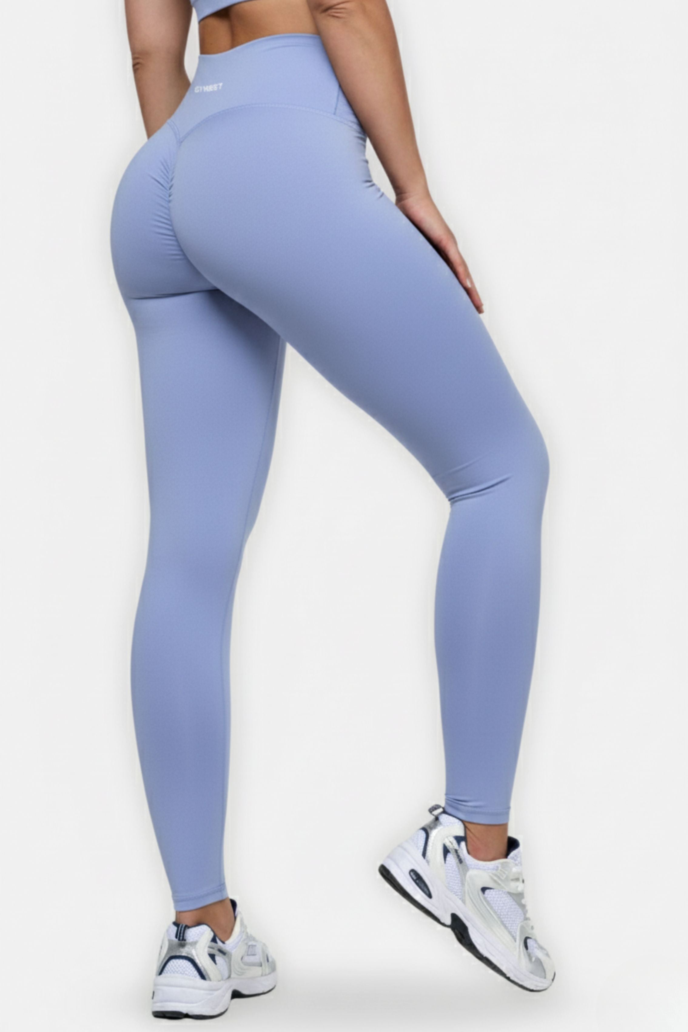 Jogging bleu en laine pour femme KOS - Boutique ASKA Jogging bleu en laine pour femme KOS - Boutique ASKA