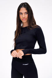 Top Long Push Up - Noir